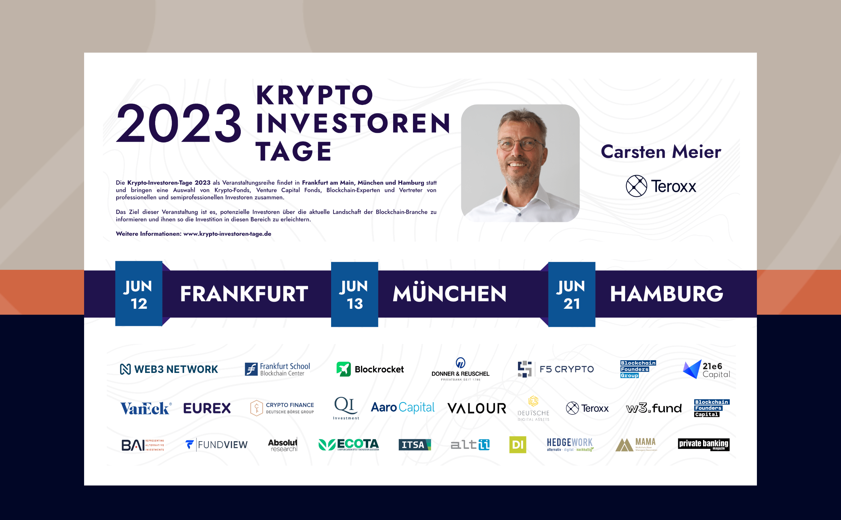 Krypto-Investoren-Tage, Carsten Meier, Teroxx